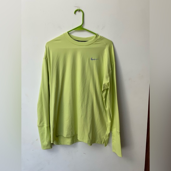 Nike Running Shirt (Lime) - Picture 1 of 4